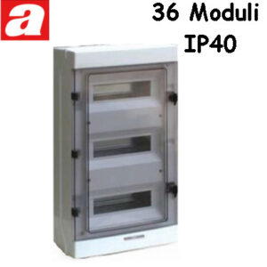 Centralino da Parete 36 Moduli IP65